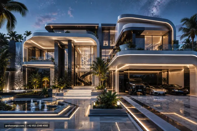Arsitektur untuk Kabupaten Serang. — pandangan arsitektur 3