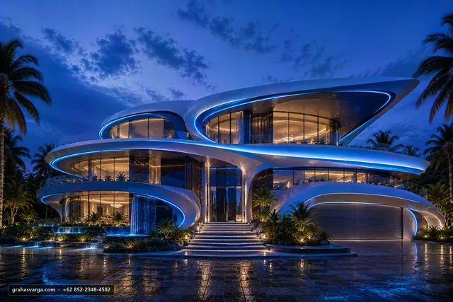 Arsitektur untuk Kabupaten Tangerang. — pandangan arsitektur 2